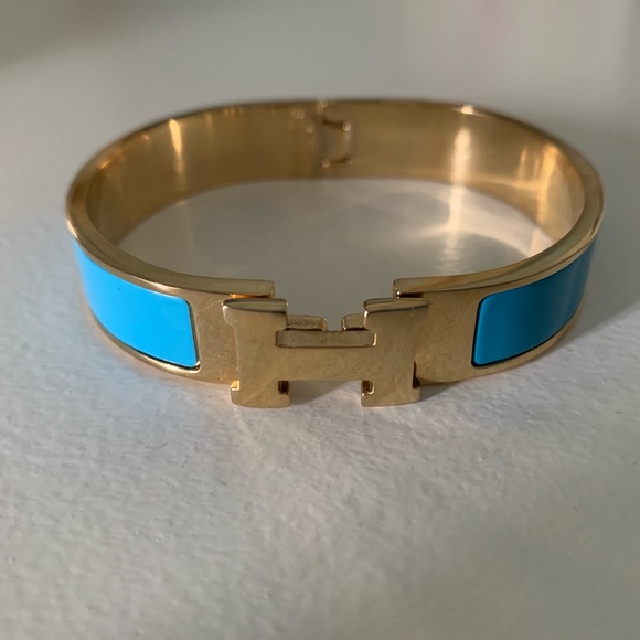Hermes Jewelry - Blue Hérmes bracelet. NEGOTIABLE.